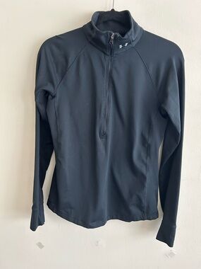Under Armour Black Half-Zip Performance Top